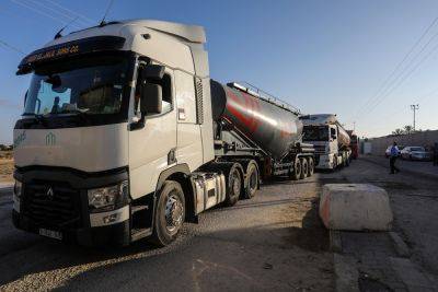 В Газу направились грузовики с топливом «во избежание эпидемии» - news.israelinfo.co.il - США - Израиль - Египет