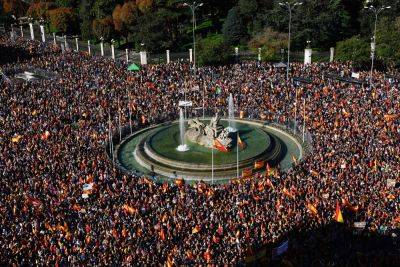 В Мадриде собрался рекордный протест против амнистии сепаратистов из Каталонии - pravda.com.ua - Мадрид