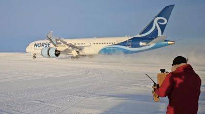 В Антарктиде впервые в истории приземлился пассажирский самолет - ru.slovoidilo.ua - Норвегия - Украина - Антарктида - станция Академик Вернадский