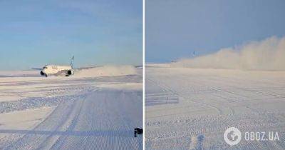 В Антарктиде впервые приземлился пассажирский самолет – Boeing 787 приземлился на снег – Антарктида сегодня - obozrevatel.com - Норвегия - Антарктида