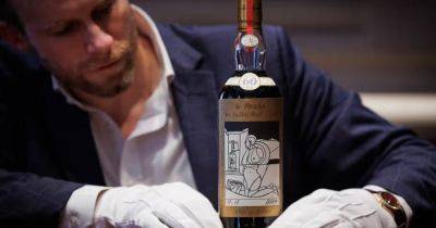 На аукционе в Лондоне установили рекорд: продали самую дорогую бутылку виски в мире (фото) - focus.ua - Украина - Лондон