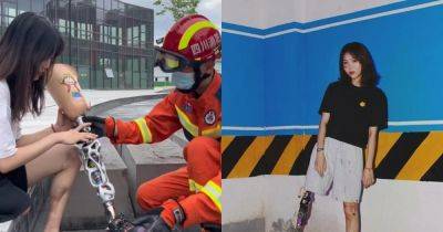 История, покорившая интернет: китаянка вышла замуж за пожарного, который спас ей жизнь (фото) - focus.ua - Китай - Украина - Брак