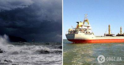 Судно с экипажем исчезло в Черном море из-за шторма - obozrevatel.com - Израиль - Иран - Одесса - Камерун - Turkey - Reuters