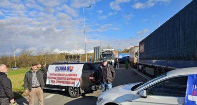 Блокада границы против украинских перевозчиков расширяет свою географию - cxid.info - Украина - Словакия - Ужгород - Блокада