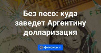 Без песо: куда заведет Аргентину долларизация - smartmoney.one - Китай - США - Саудовская Аравия - Аргентина