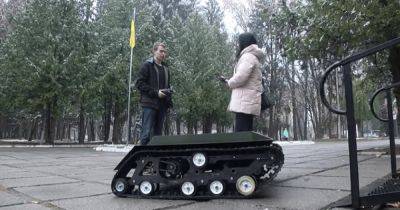 Поднимает 200 кг и работает три недели: в Виннице создали боевого робота Escadron (видео) - focus.ua - Украина