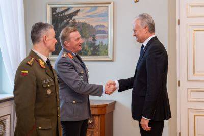 Гитанас Науседа - Науседа обсудил с генералом НАТО проведение в жизнь планов по обороне региона - obzor.lt - США - Литва - Вильнюс - Европа