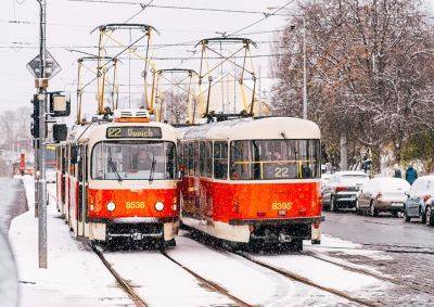 В Праге прошел первый сильный снегопад - vinegret.cz - Чехия - Прага