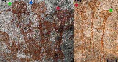 Пришельцы на стенах. В каменном укрытии в Танзании нашли жуткие фигуры с огромными головами (фото) - focus.ua - Украина - Польша - Танзания