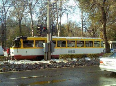 В Одессе загорелся 17 трамвай | Новости Одессы - odessa-life.od.ua - Украина - Одесса