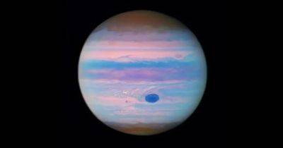 Синее пятно. NASA показало новый снимок Юпитера: почему планета выглядит странно (фото) - focus.ua - Украина
