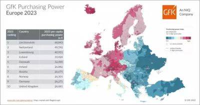 Беларусь оказалась в тройке стран Европы с самой низкой покупательской способностью - udf.by - Австрия - Норвегия - Украина - Англия - Швейцария - Молдавия - Белоруссия - Германия - Дания - Лихтенштейн - Косово - Люксембург - Ирландия - Исландия