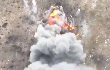 Российский танк горит и взрывается вблизи Авдеевки - charter97.org - Белоруссия