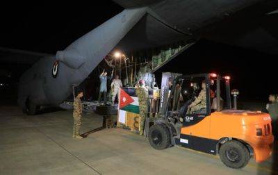 король Абдалла II (Ii) - Воздушные силы Иордании на парашютах доставили медпомощь в сектор Газа - korrespondent.net - Украина - Израиль - Иордания