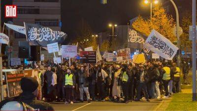 Под флагами ИГИЛ и Талибана в Германии на марше призывали к созданию халифата - objectiv.tv - Израиль - Германия