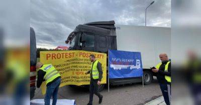 Польские перевозчики заблокировали движение грузовиков на границе с Украиной - fakty.ua - Украина - Польша - Дорогуск