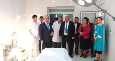 Эмомали Рахмон - В областной больнице Исфары открылось отделение реанимации и хирургии - dialog.tj - Таджикистан