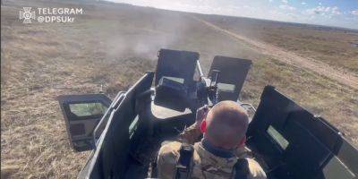 Пограничники показали, как мобильные огневые группы ПВО уничтожают российские дроны — видео - nv.ua - Россия - Украина
