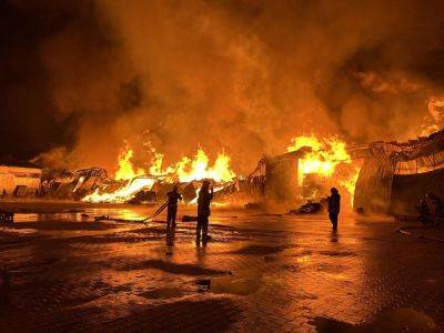 Пожар в Виннице 9 ноября – горят складские помещения – фото и видео - apostrophe.ua - Россия - Украина - Абакан