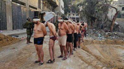 Фото палестинцев в трусах вызвали возмущение, ЦАХАЛ просят выдавать комбинезоны - vesty.co.il - Израиль