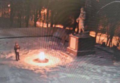 В Питере двое братьев из Узбекистана потушили "Вечный огонь", закидав его снегом. Видео - podrobno.uz - Санкт-Петербург - Узбекистан - Ташкент