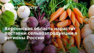 Андрей Алексеенко - Алексеенко: Херсонская область нарастит поставки сельхозпродукции в регионы РФ - smartmoney.one - Россия - Херсонская обл.