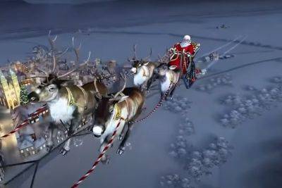 Хо-хо-хо: в сети показали одесский новогодний Запорожец, на который Санта Клаус пересаживается с тележки. Фото - hyser.com.ua - Украина - Одесса