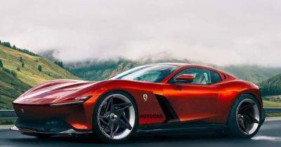 Свыше 800 сил и элегантный дизайн: раскрыты подробности нового суперкара Ferrari (фото) - focus.ua - Украина - Англия - Германия