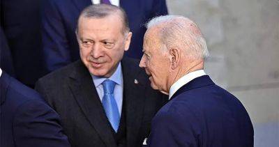 Реджеп Тайип Эрдоган - Джо Байден - Эрдоган призвал Байдена вмешаться в ситуацию с целью урегулирования в Газе - dialog.tj - США - Израиль - Турция - Палестина - Восточный Иерусалим