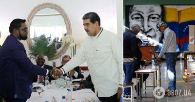 Николас Мадуро - Венесуэла и Гайана согласились избегать применения силы друг против друга – регион Эссекибо - obozrevatel.com - Бразилия - Венесуэла - Доминика - Гайана - Сент Винсент и Гренадины