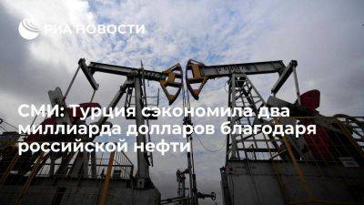 Reuters: Турция в 2023 году сэкономила $2 млрд за счет поставок нефти из России - smartmoney.one - Россия - Китай - Турция - Индия - Анкара - Азербайджан