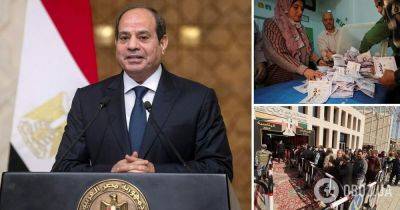 Абдель Фаттах - Выборы президента Египта – Абдель Фаттах ас-Сиси набрал 89,6% голосов и в третий раз стал президентом Египта - obozrevatel.com - Израиль - Египет - Reuters