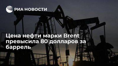 Цена нефти марки Brent впервые с 1 декабря превысила 80 долларов за баррель - smartmoney.one - Россия