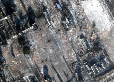 Остались только "скелеты": в сети опубликовали спутниковый снимок разрушенного Авдеевского коксохима - фото - vchaspik.ua - Украина