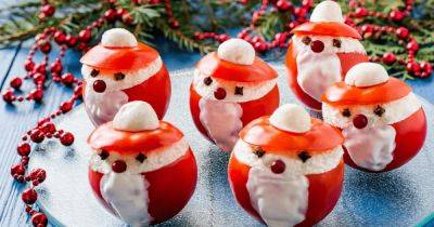 Дед Мороз - Фаршированные помидоры "Дед Мороз": рецепт праздничной закуски - focus.ua - Украина