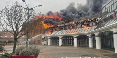 Пламя все уничтожило. Во Франции сгорел домашний стадион баскетбольного клуба — видео - nv.ua - Украина - Львов - Франция