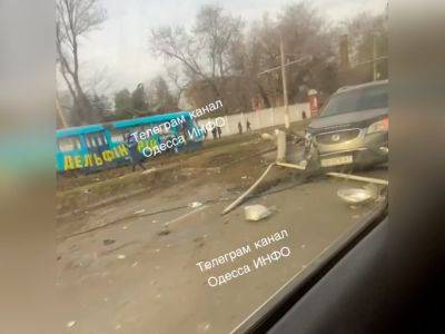 Авария в Одессе по Водопроводной: трамвай 7 и 10 не ходят | Новости Одессы - odessa-life.od.ua - Украина - Одесса