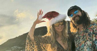 Томас Каулитец - Хайди Клум - Флавио Бриатор - Хайди Клум провела Рождество с мужем на островах (фото) - focus.ua - Украина - Италия