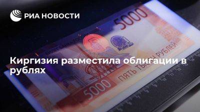 Минфин Киргизии разместил облигации в рублях и национальной валюте - smartmoney.one - Москва - Россия - Киргизия