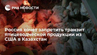 Россия хочет ограничить транзит всей птицеводческой продукции из США в Казахстан - smartmoney.one - Россия - США - Казахстан - Румыния - Мексика - Бразилия - Болгария - Аргентина - Уругвай