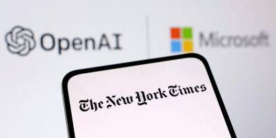 NYT подала в суд на AI за якобы нарушение авторских прав - biz.nv.ua - США - Украина - New York - New York - Манхэттен - Microsoft