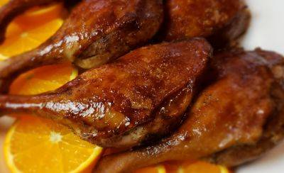 Гастрономический шедевр: рецепт утки в апельсиново-медовом соусе с яблоками и картошкой - hyser.com.ua - Украина