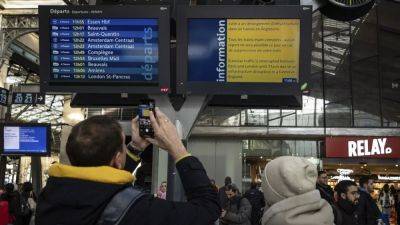 Поезда Eurostar отменили из-за наводнений в туннелях - ru.euronews.com - США - Англия - Лондон - Германия