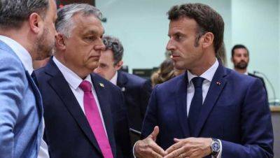 Эмманюэль Макрон - Виктор Орбан - Politico: Макрон попытается убедить Орбана в Париже относительно вступления Украины в ЕС - pravda.com.ua - Украина - Франция - Париж - Венгрия - Ес