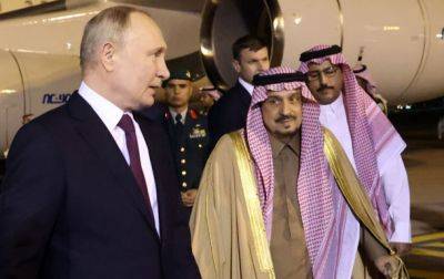 Владимир Путин - Мухаммед Бин-Салман - Путин начал визит в Саудовскую Аравию - korrespondent.net - Москва - Россия - Украина - Саудовская Аравия - Эмираты - Эр-Рияд - Абу-Даби