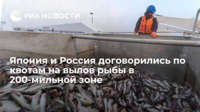Токио и Москва согласовали квоты на вылов рыбы в 200-мильной зоне в 2024 году - smartmoney.one - Москва - Россия - Токио - Япония