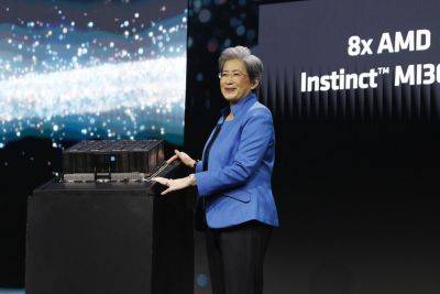 AMD представила новые чипы для задач ИИ: Instinct MI300X и Instinct M1300A для ЦОД и Ryzen 8040 для ноутбуков - itc.ua - Украина