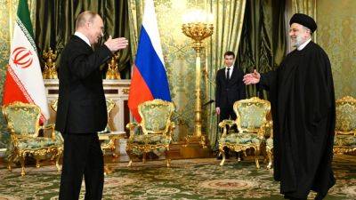 Владимир Путин - Ибрахим Раиси - Путин и Раиси обсудили в Кремле положение вокруг Газы и цены на нефть - svoboda.org - Москва - Россия - США - Иран - Саудовская Аравия - Палестина - Тегеран - Reuters