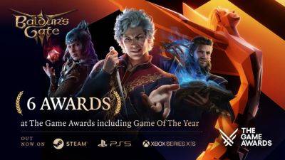 Итоги The Game Awards: Baldur’s Gate 3 — игра 2023 года и еще 5 наград (включая Выбор игроков), у Alan Wake 2 — три награды - itc.ua - Украина - Лос-Анджелес