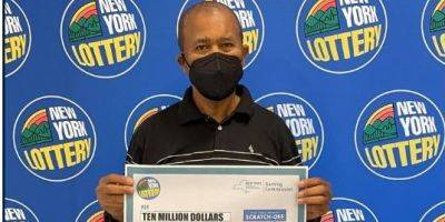 Счастливчик. В Нью-Йорке мужчина дважды выиграл 10 миллионов долларов в лотерею - nv.ua - Украина - New York - Нью-Йорк - Нью-Йорк